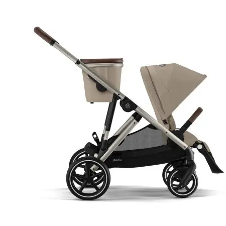 Cybex Gazelle S Stroller - Taupe / Almond Beige