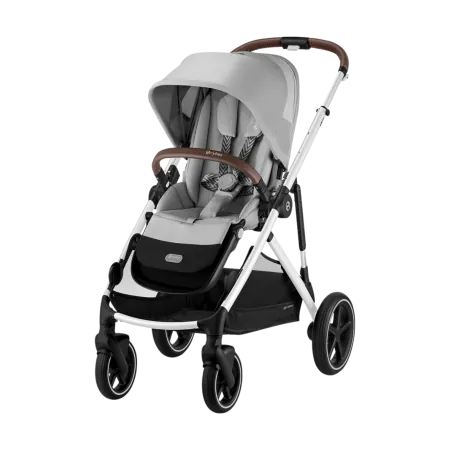 Gazelle S Stroller - Silver / Stone Grey