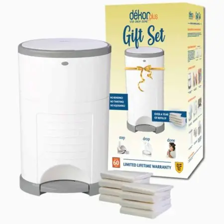 Dekor Plus Pail Gift Set - White