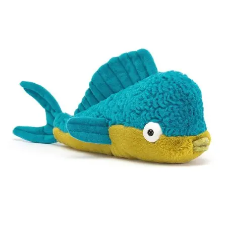 Jellycat	Delano Dorado Fish	DEL3D 670983138276 Tjskids.com

