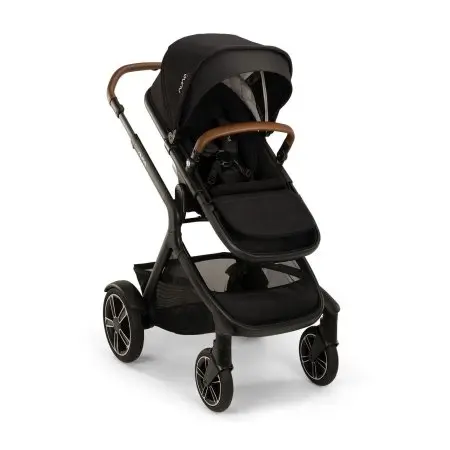 Nuna Demi Next Stroller Caviar with Rider Board ST17902CVR	8720874761150 Tjskids.com