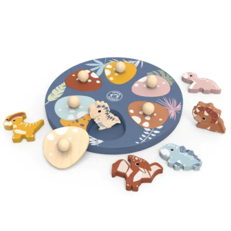 Speedy Monkey Dino Surprise Puzzle SP6002 850074240044 Tjskids.com