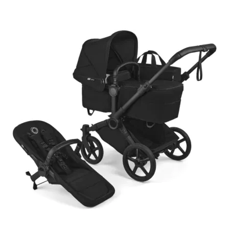 Bugaboo Donkey 6 Mono Stroller Black/Heritage Black	100370029 8717447458319 Tjskids.com