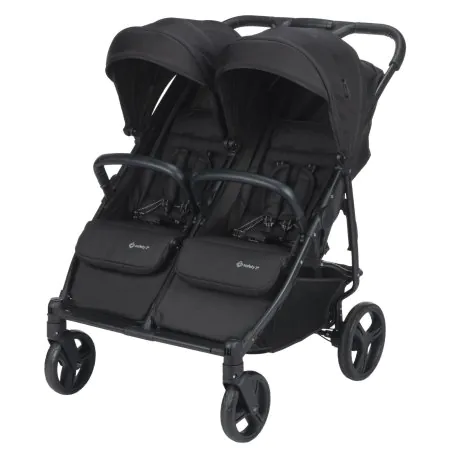 Safety 1st Double Double Duo Stroller - Black Star 01314CKSR	884392006587 Tjskids.com