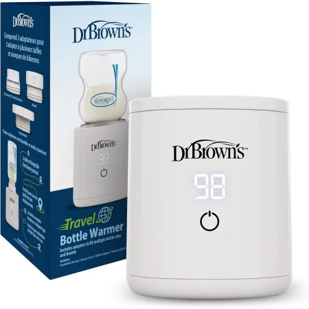 Dr Browns Travel Bottle Warmer with 3 Adapters