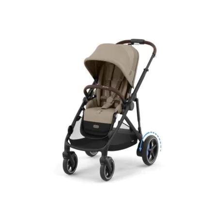 Cybex eGazelle S - Black Frame with Almond Beige Seat	524001219 4063846476657 Tjskids.com