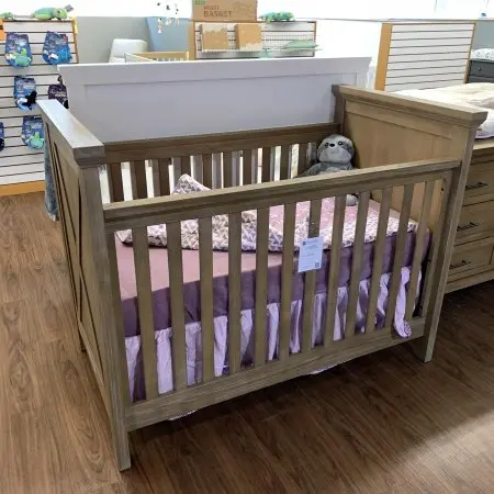 Emory Farmhouse 3 in 1 Convertible Crib Driftwood
