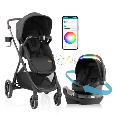 Shyft Intuiti+ TS w/Revolve LiteMax NXT & Sensory Soothe - Jasper Black (Gold)