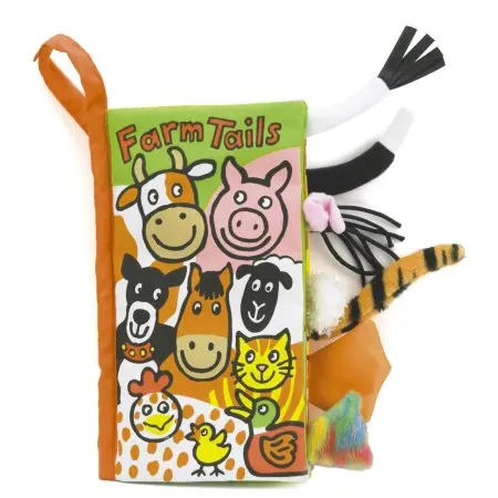 Jellycat Farm Tails Activity Book BK44FARM 670983162561 Tjskids.com