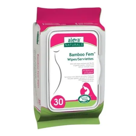 Bamboo Fem Wipe 30 Count 37974