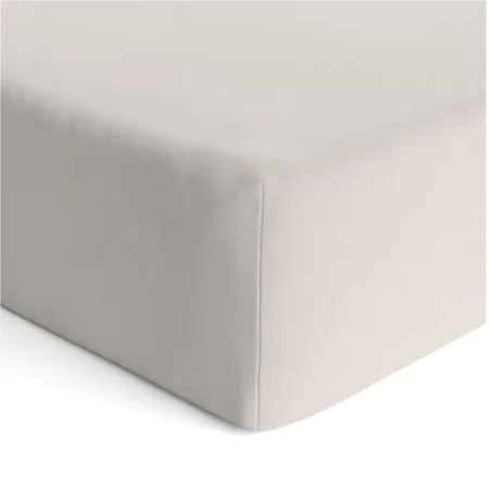 Kushies Flannel Mini Crib Sheet - Natural S329NAT Tjskids.com