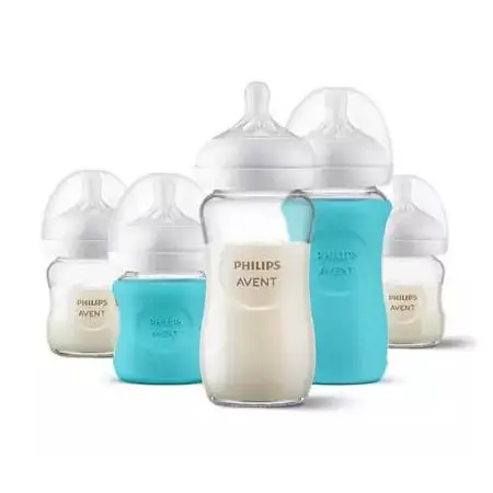Avent Glass Natural Bottle Set PASCD85801 075020092755