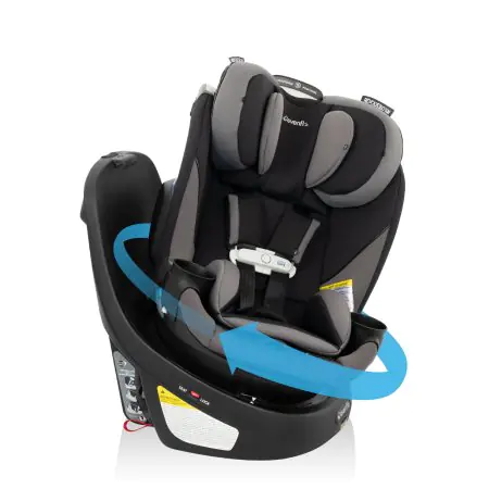 GOLD Revolve360 SLIM Rotational Car Seat - Obsidian