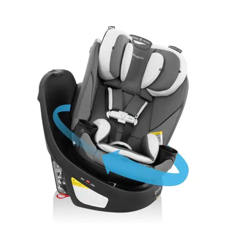 GOLD Revolve360 SLIM Rotational Car Seat - Pearl