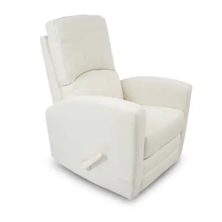 Kidiway	Habana Leather Glider - White	00981-01 820571009819 Tjskids.com 