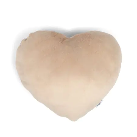 Hugimals Heart to Hug Pillow - Latte HUG028L-SB	860011726975 Tjskids.com