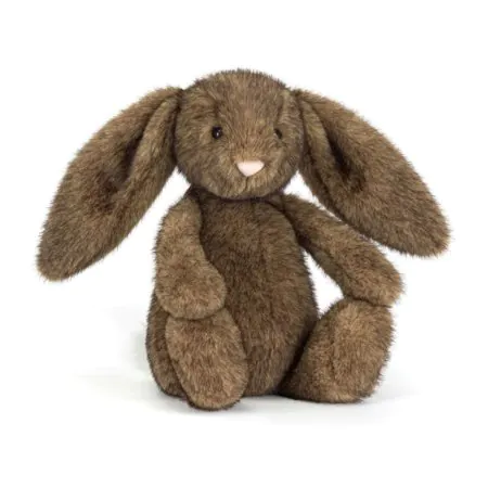 Jellycat Hoppleston Luxe Bunny Original	BAS3BROW	670983166521 Tjskids.com