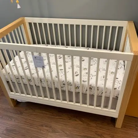 Nantucket 3-in-1 Convertible Crib with Toddler Kit - White/Honey Open Box