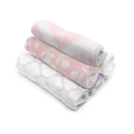 Washcloths 6 Pack - Pink