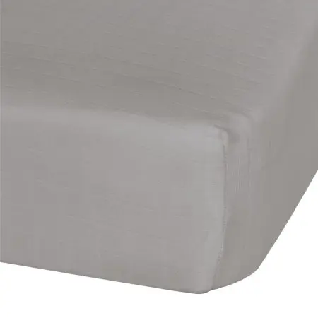 Muslin Fitted Crib Sheet - Taupe