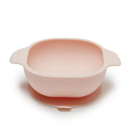 Silicone Snack Bowl - Bunny/Blush Pink