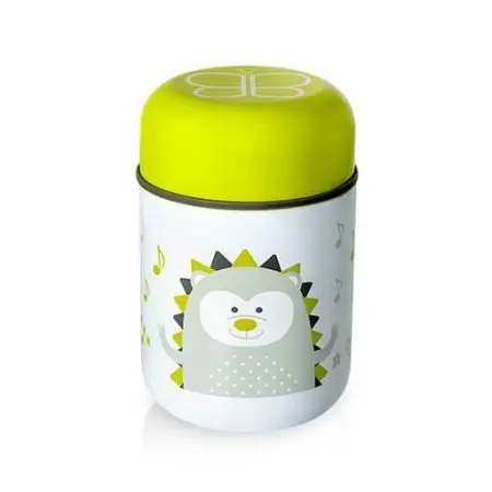 Food Thermal Container & Spoon - Lime