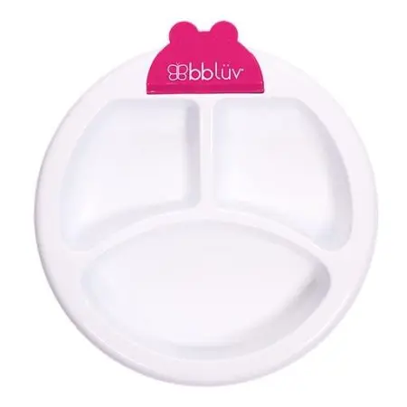 Plato Warm Feeding Plate - Pink
