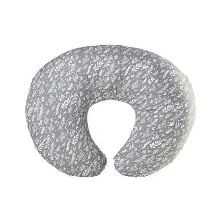 Breastfeeding Pillow with Cover - Grey