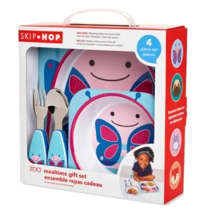 Zoo Mealtime Gift Set - Butterfly