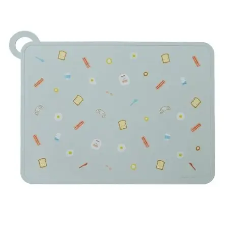 Silicone Placemat Printed - Breakfast