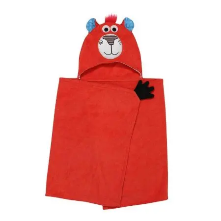 Kids Plush Terry Hooded Bath Towel - Bosley Bear