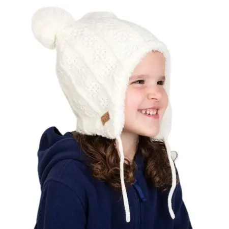 Knit Bear Beanies - Cream Bear