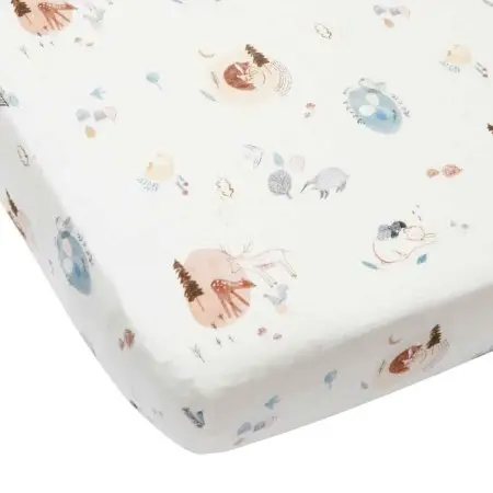 Crib Sheet - Cozy Forest