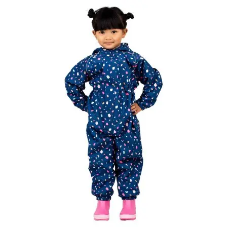 Jan & Jul Puddle-Dry Waterproof Play Suit - Terrazzo