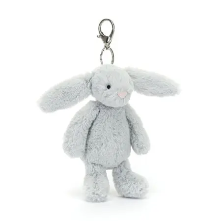 Jellycat Bashful Bunny Grey Bag Charm