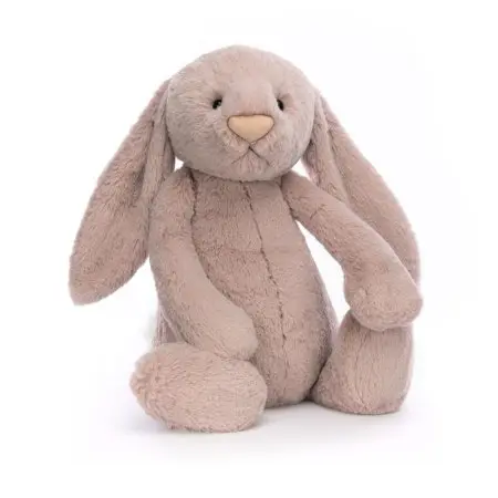 Jellycat Luxe Bashful Rosa Bunny Huge