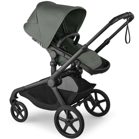 Bugaboo Kangaroo Seat Complete Black/Forest Green	100506005 8717447352846 Tjskids.com