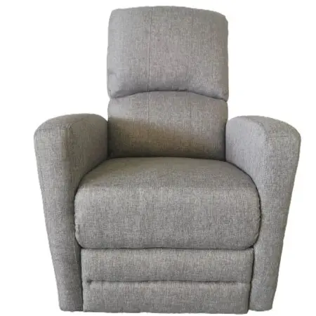Habana Fabric Power Glider - Rustic Grey