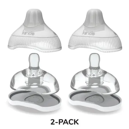 Kiinde Twist Nipple 2 Pack - Fast Flow 