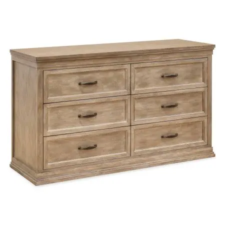 Franklin & Ben Langford Double Dresser - Driftwood M14116DF 48517828946 Tjskids.com