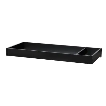 Little Seeds KD Double Dresser Topper Change Table Top - Black (Laurel and Aster) CG004BKPL 884392016838 Tjskids.com