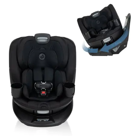 Andi 360 Rotating All-in-One Convertible Car Seat Authentic Black