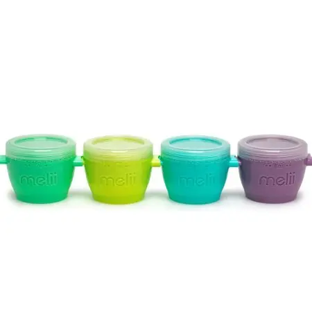 Melii Snap & Go Pods (6oz) 4 piece set 