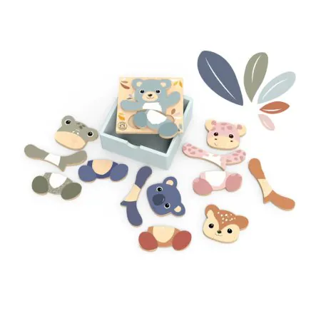 Speedy Monkey Mix and Match Puzzle SP1039	850047013804 Tjskids.com