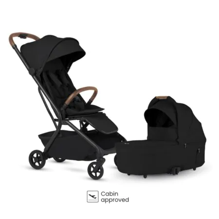 Silver Cross Nia Stroller + Pod Bundle - Onyx	BUNIAPDOX Tjskids.com