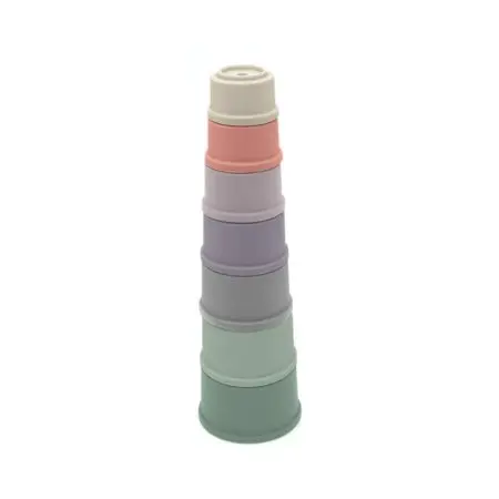 Nouka Silicone Stacking Cups Sky Set 