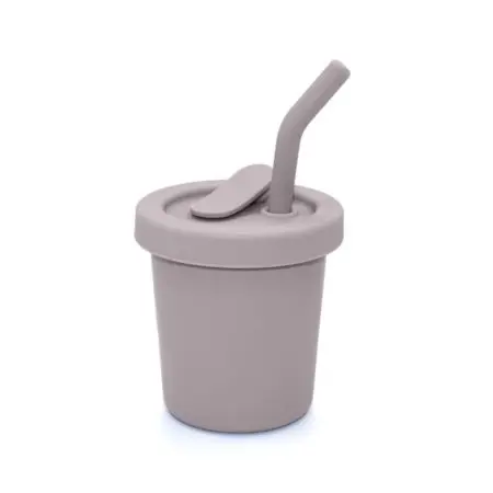 Nouka Silicone Straw Cup 6 oz Bloom 
