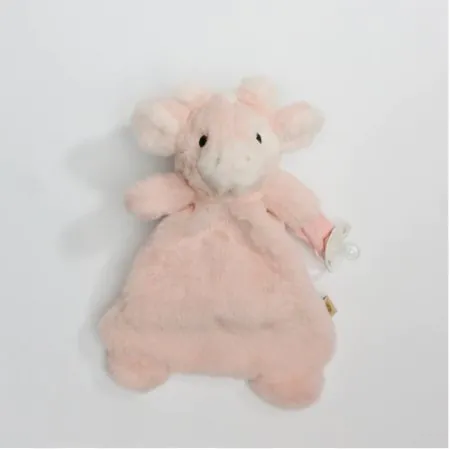 Piccolo Bambino	Nunu Faux Fur with Tab - Pink PBT11-F01E2-PK 773299982752 Tjskids.com