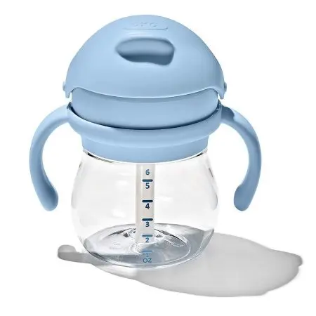 Transitions Straw Cup with Removeable Handles 6oz - Dusk