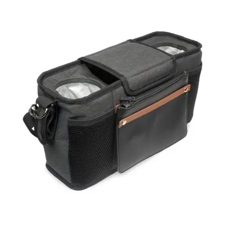 Wonderfold	Parent Console With 2 Insulated Cup Holders - Black	PC02-BLK 604085129702 Tjskids.com